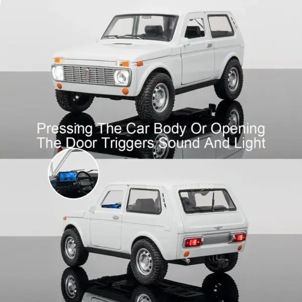 1/18 Scale Russia Lada Niva Diecast Model Car - Image 2