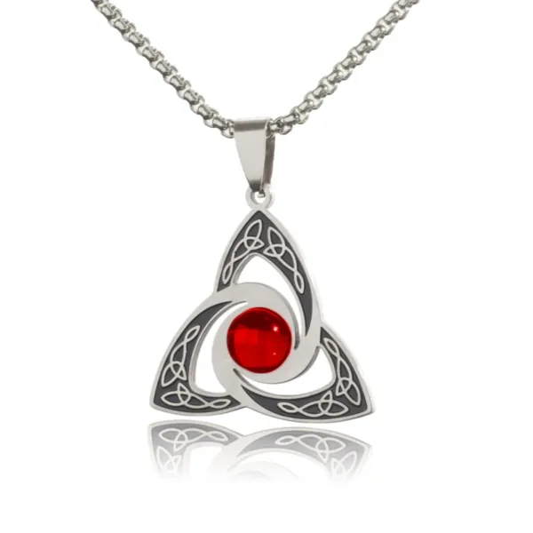 Celtic Protection Knot Pendant Necklace - Image 30