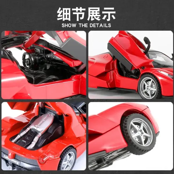 1:32 Diecast Ferrari Laferrari Model Car - Image 4