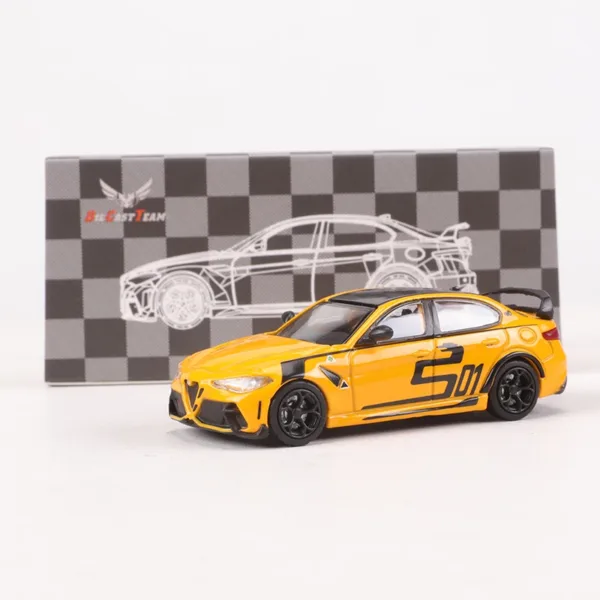 Alfa Romeo Giulia GTAm 1:64 Diecast Model Car - Image 9