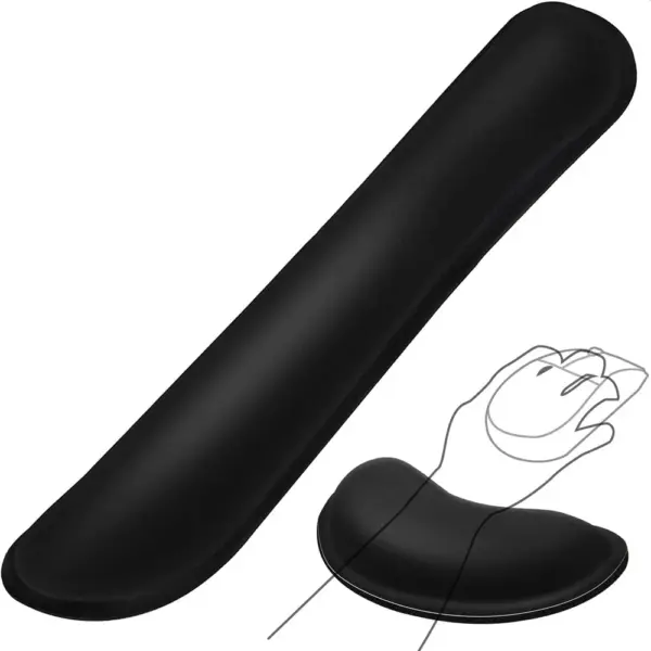 Ergonomic Memory Foam Wrist Rest Set