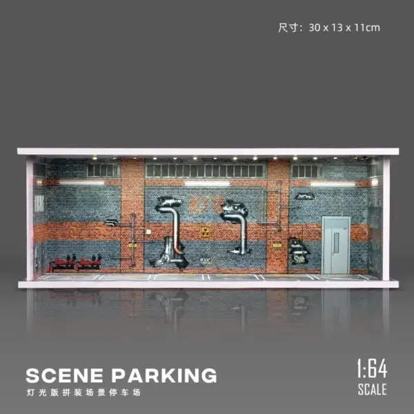 1/64 Scale Alloy Diecast Garage Parking Model - Image 10