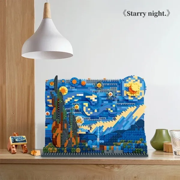 Van Gogh Starry Night Building Kit