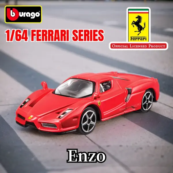 Bburago 1:64 Ferrari Diecast Car Model - Image 9