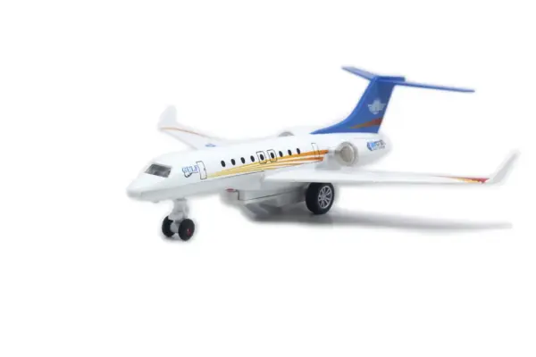 Gulfstream G650 Diecast Airplane Model مع Stand - Image 6