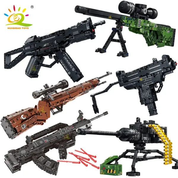 AK47 Assault Rifle Building Blocks Set