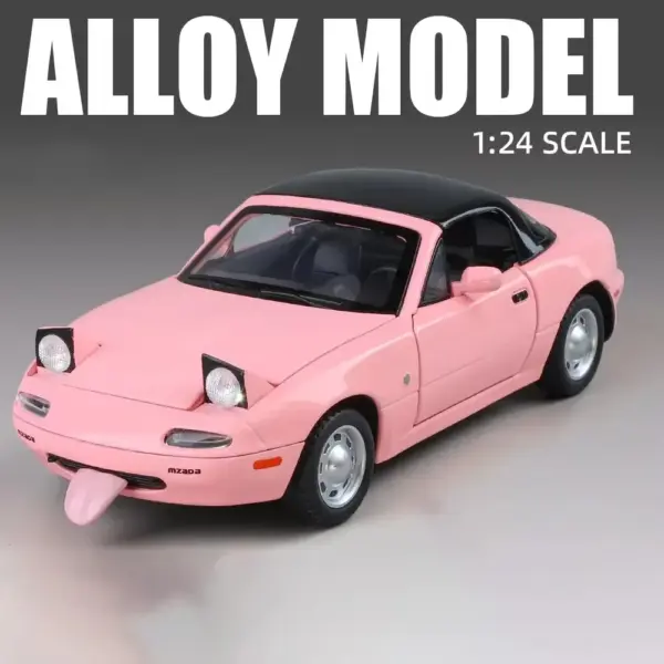 1:24 Mazda MX-5 Diecast Car with Sound - Image 8