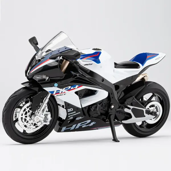 1:12 Diecast HP4 Motorcycle Model Toy - Image 7