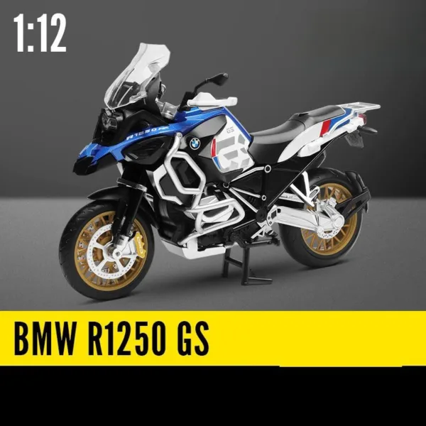 1/12 Scale BMW R1250 GS Diecast Motorcycle - Image 11