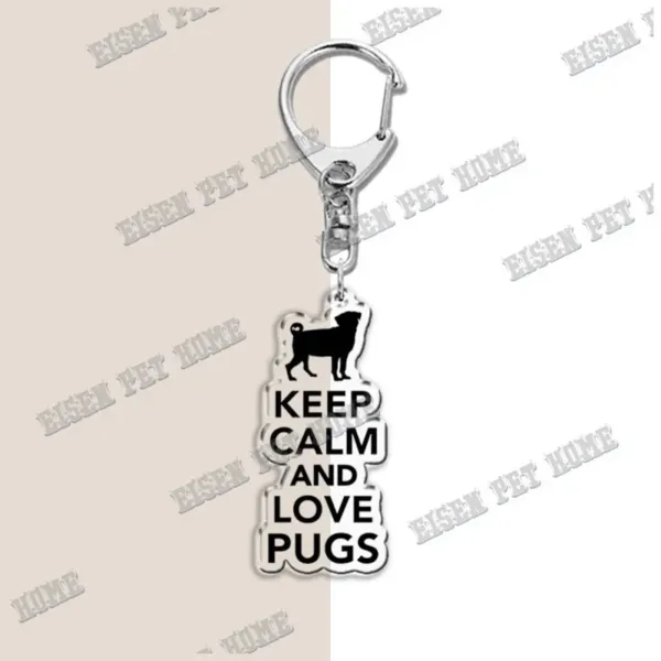 Cute PUG Keychain Pendant for All Occasions - Image 15