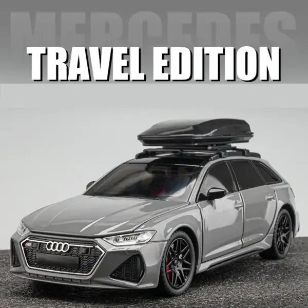 1/24 Audi RS6 Diecast Model Car with Sound