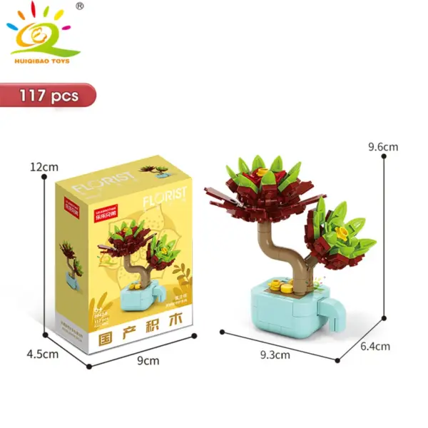 DIY Flower Succulent Building Blocks Set - Image 34