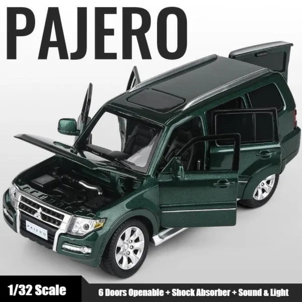 1/32 Mitsubishi Pajero Diecast Model Car - Image 12