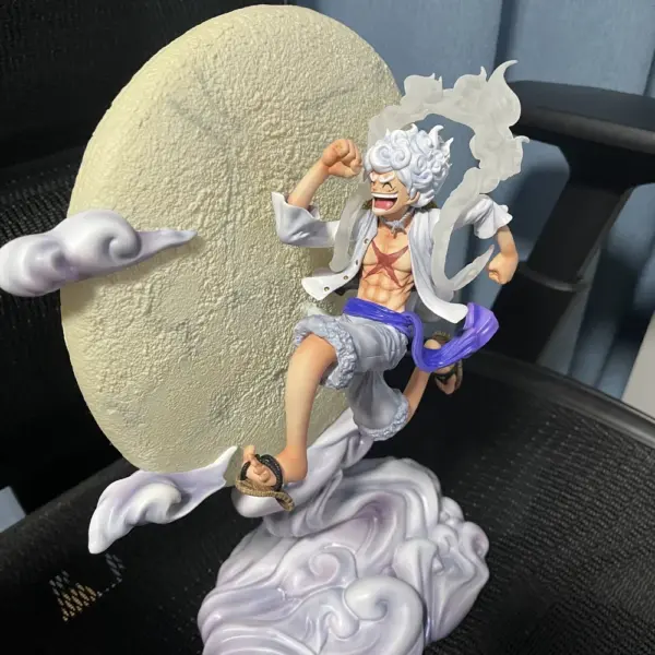 30CM One Piece Nika Luffy Gear 5 Figure - Image 4