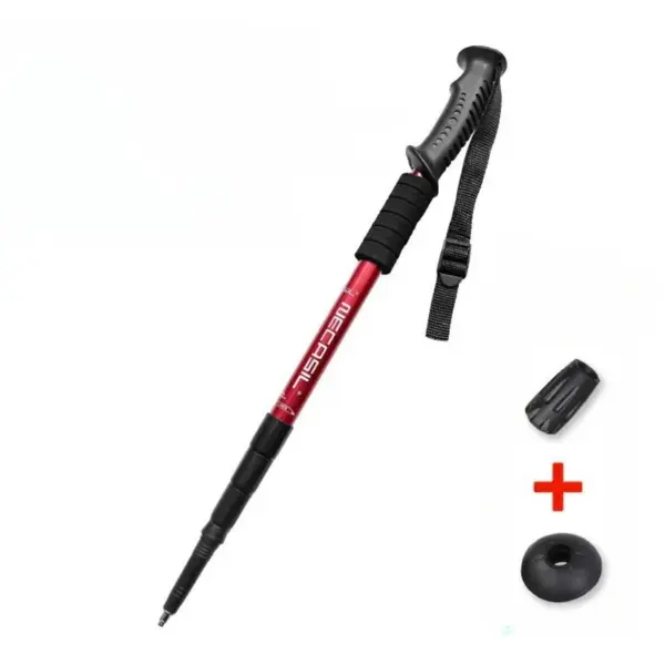 Aluminium Alloy Telescopic Hiking Pole 51-110cm - Image 4