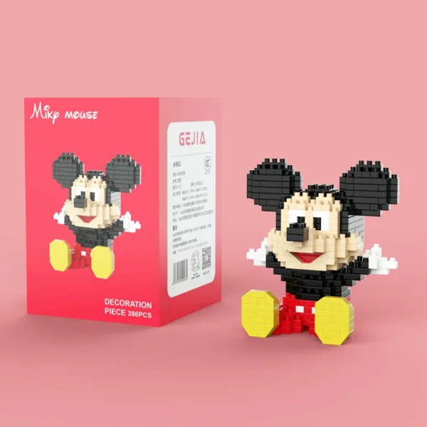 Mickey and Minnie Mini Building Blocks Set - Image 4