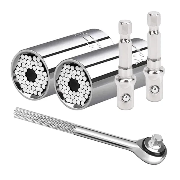 Universal Torque Wrench and Socket Set