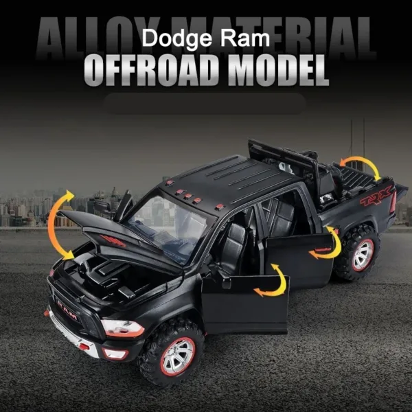 1:32 Dodge RAM TRX Alloy Diecast Model Car