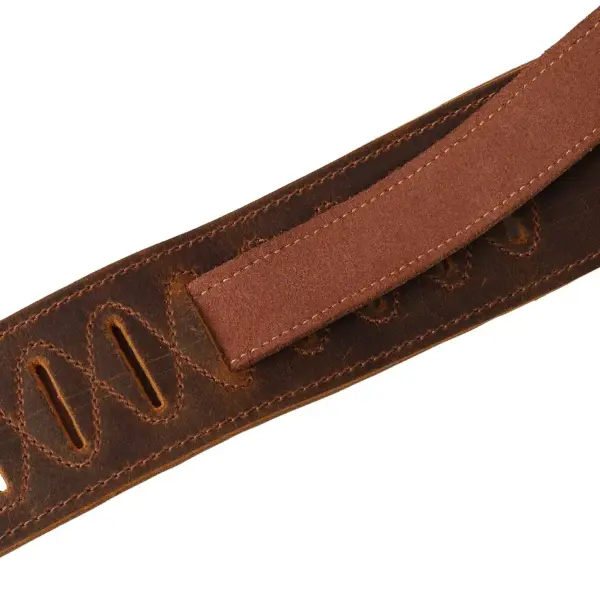 Padded Leather Guitar Strap for Bass and Guitar - Image 6