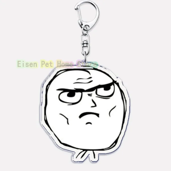 TrollFace Keychain for Bags and Accessories - Image 38