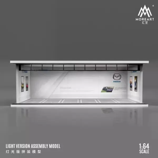 1:64 Scale Diorama Car Garage Model - Image 7
