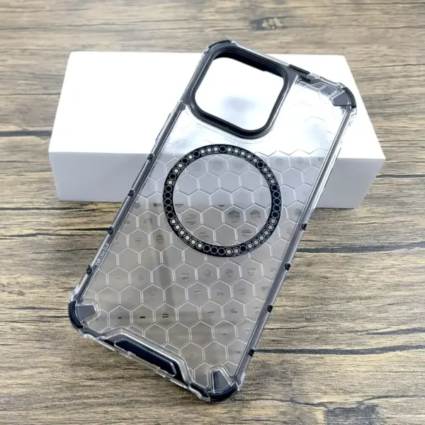 Honeycomb Texture Protective Case for iPhone - Image 5