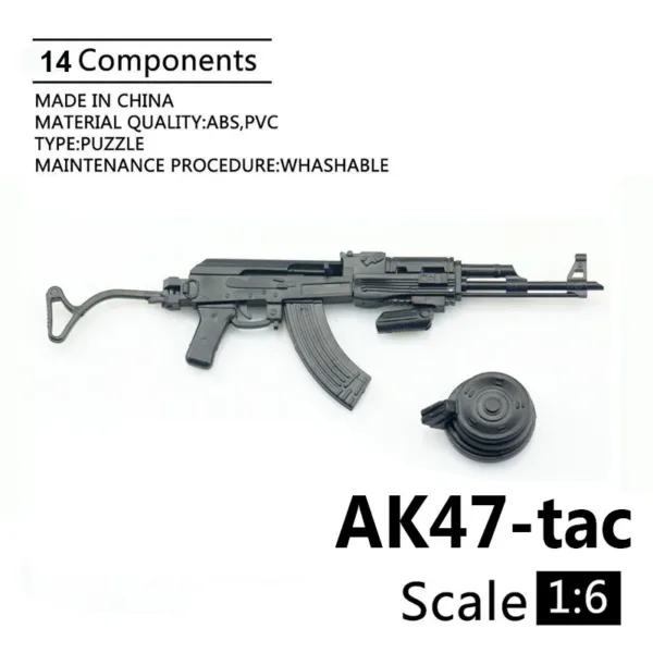 1:6 Scale MP5SD5 Submachine Gun Model - Image 9