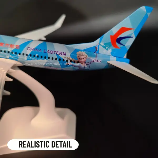 1:250 Metal B737 Aircraft Model Replica - Image 4