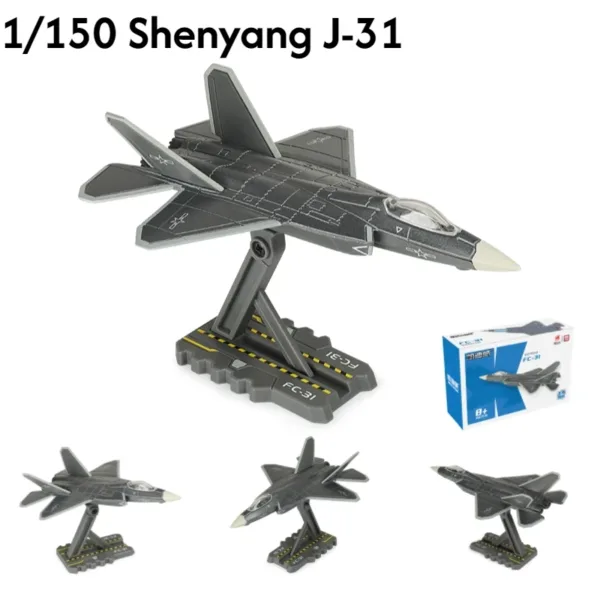 1/200 Scale Diecast Fighter Plane Model - Image 9