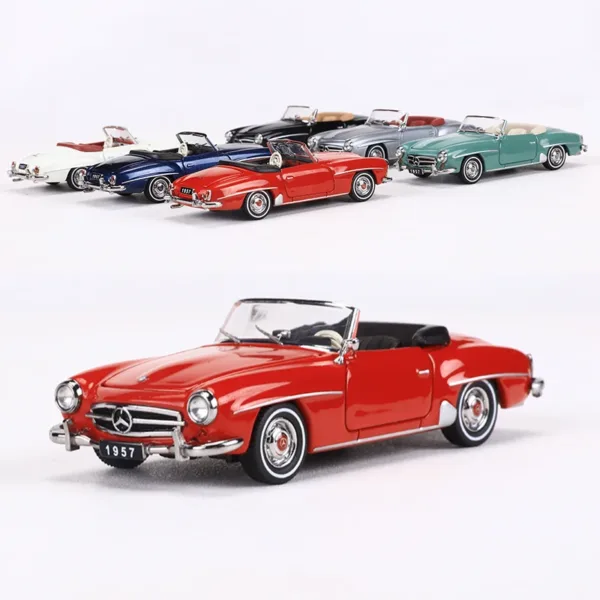 1957 190SL Diecast Alloy Model Car 1:64