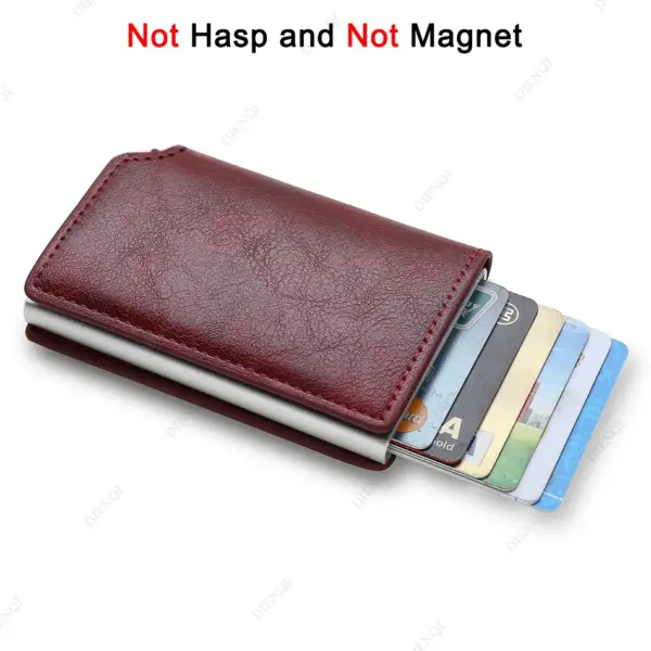 RFID Carbon Fiber Slim Wallet for Men - Image 10