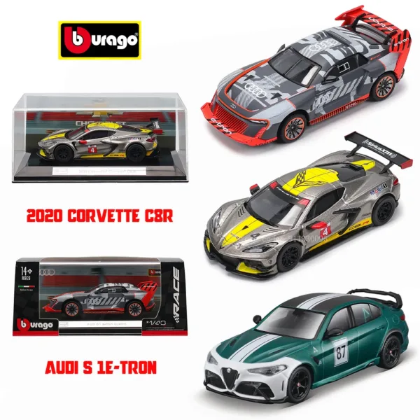 Bburago 1:43 Scale Diecast Car Collection