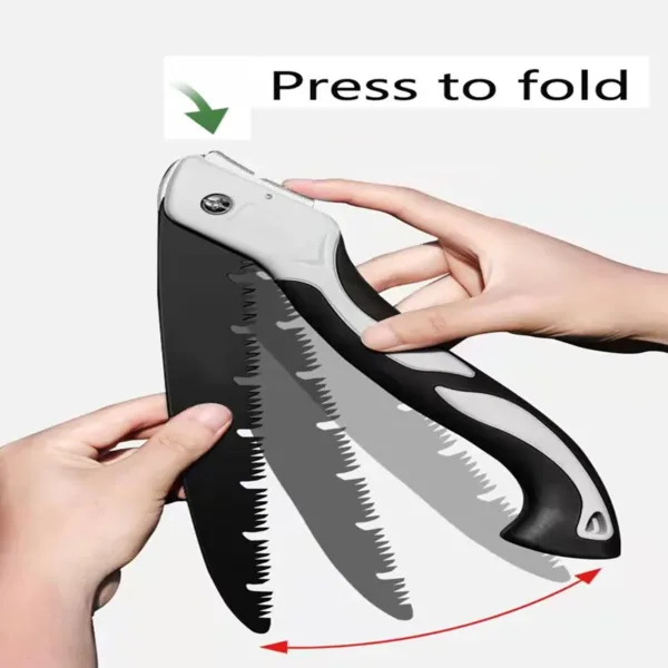 Folding Hacksaw for Woodworking and Camping - Image 3