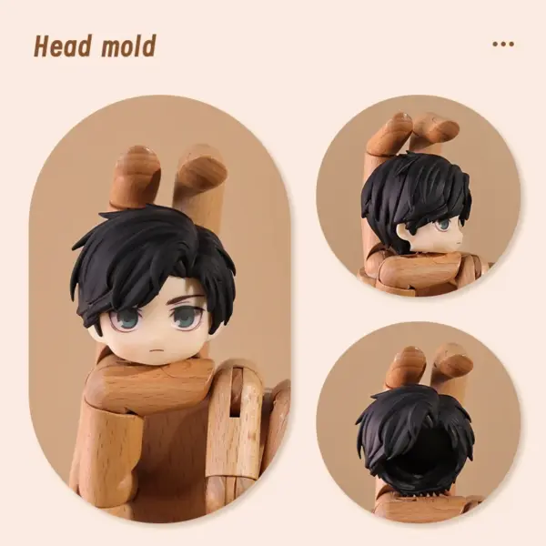 OB11 Doll Hair Replacement Head Mold Accessory - Image 3