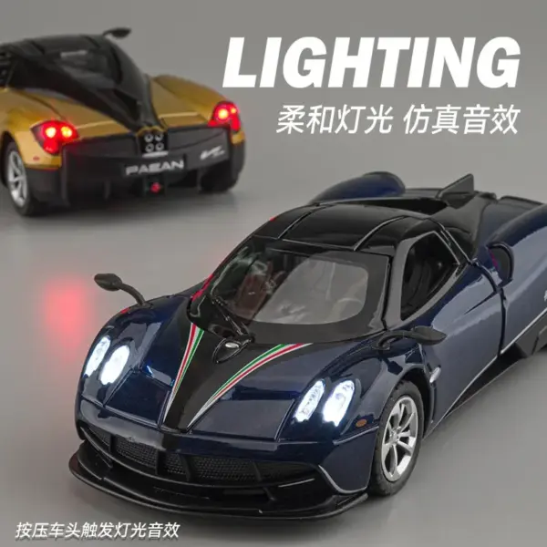 1:36 Pagani Diecast Car Model for Collectors - Image 6