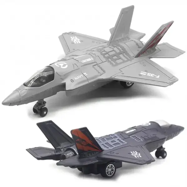 Large Pull Back F-35 Fighter Aircraft Model - Image 4