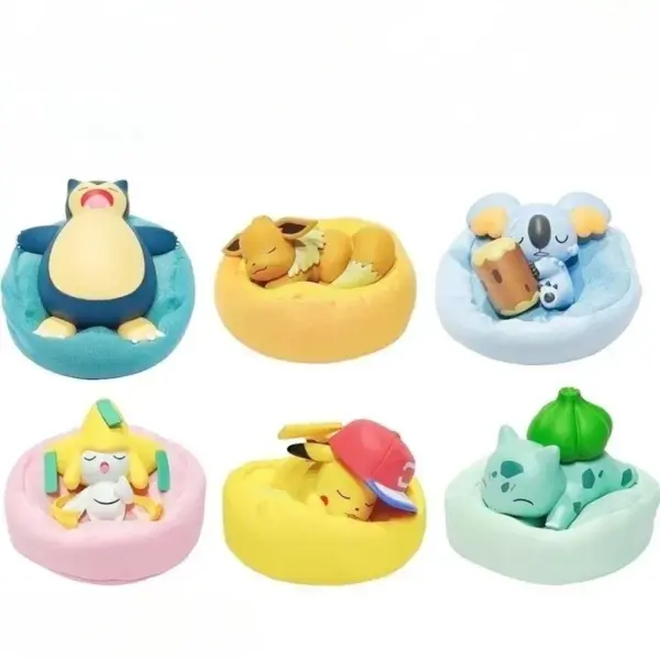 Pikachu and Bulbasaur Model Kit Set of 6 - Image 2