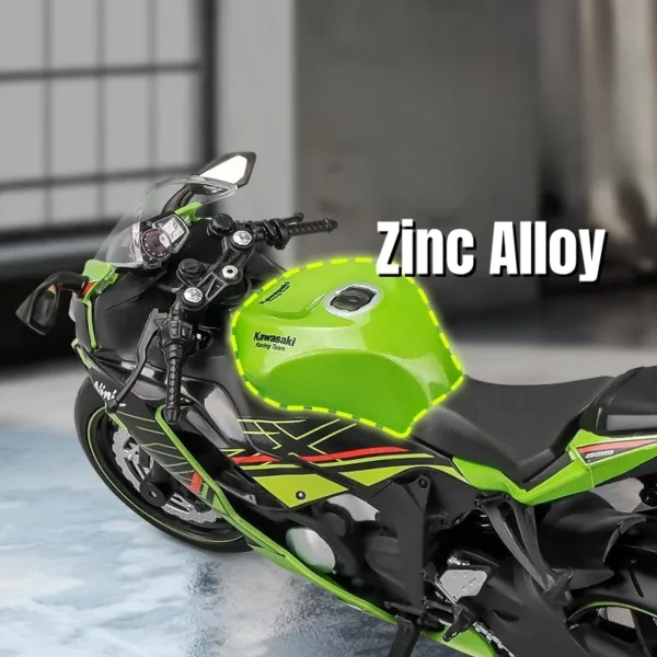 1/12 Scale Kawasaki Ninja ZX-6R Diecast Model - Image 4