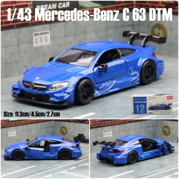 Mercedes-Benz C63 S AMG Toy Car Model - Image 7