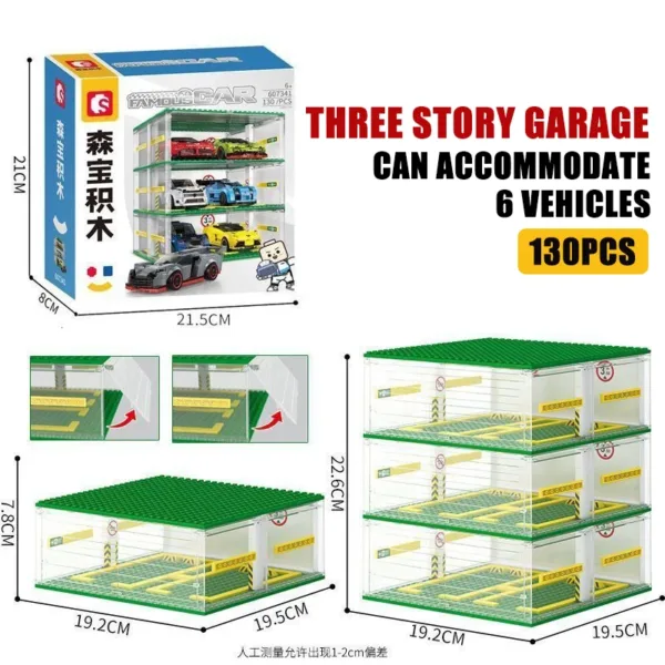 City Speed Champions Sports Car Garage Set - Image 7