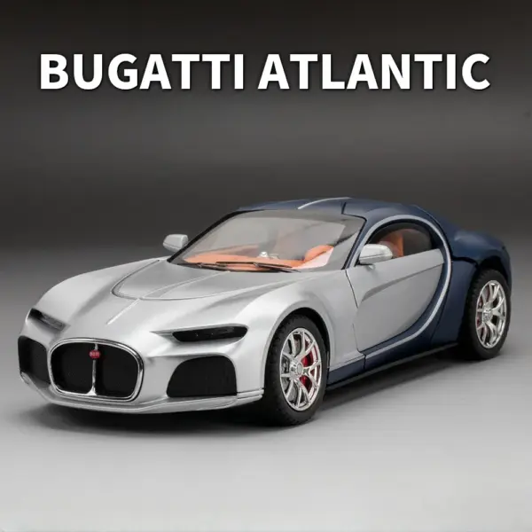 1/24 Scale Bugatti Atlantic Diecast Model Car - Image 9