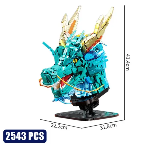 Zodiac Animal Head Building Block Set - Image 7