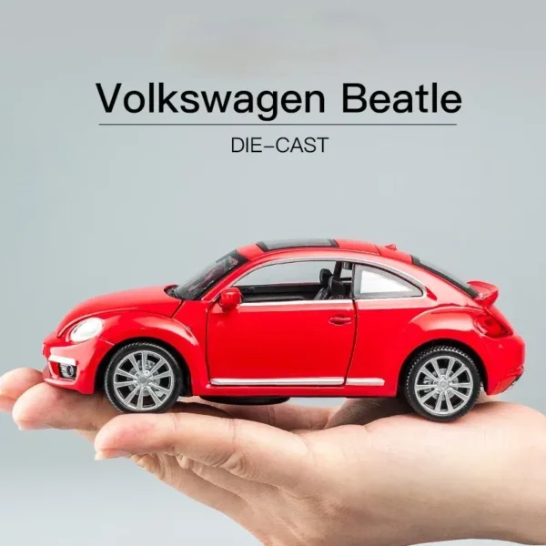 1:32 Volkswagen Beetle Diecast Car Model - Image 2