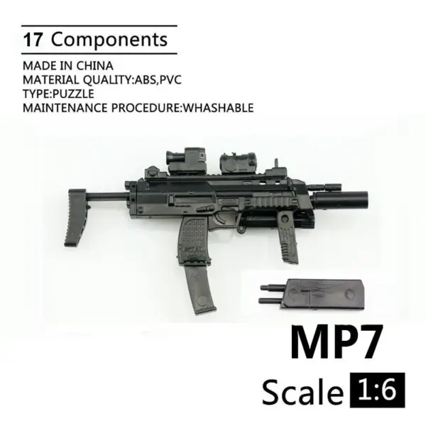 1/6 Mini MP40 WWII Submachine Gun Model - Image 10