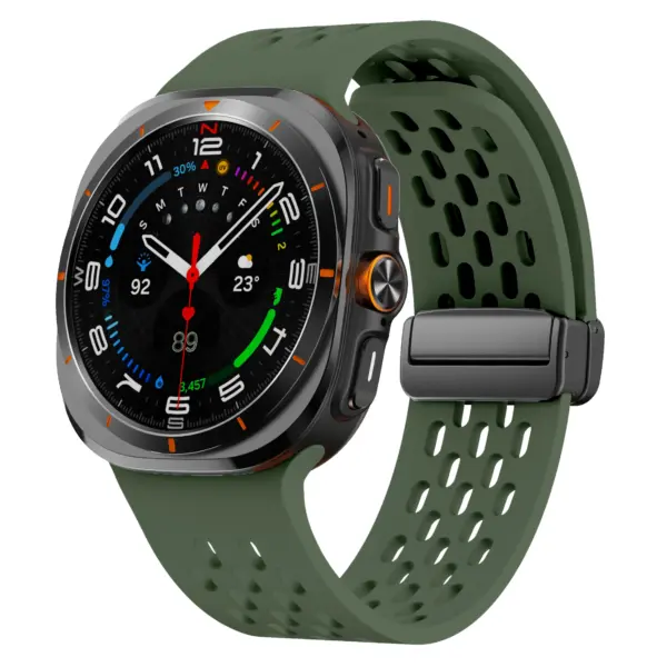 Magnetic Silicone Strap for Galaxy Watch Ultra - Image 14