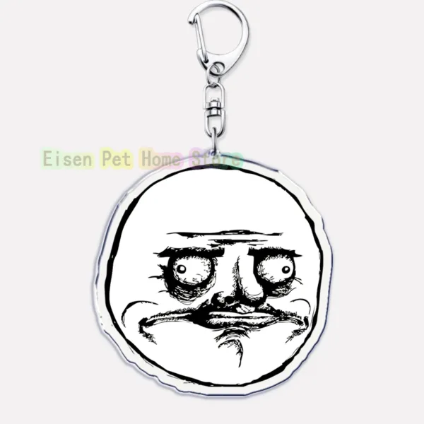 TrollFace Keychain for Bags and Accessories - Image 47