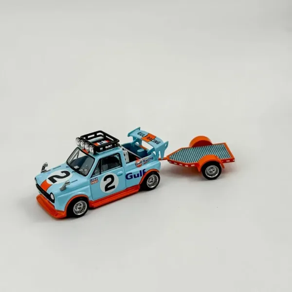 1/64 Honda Trailer Marlboro Gulf Diecast Model - Image 5