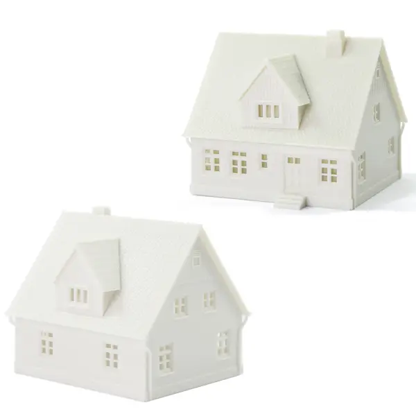 N Scale Model Railway White House Kit 1:160 - Image 6