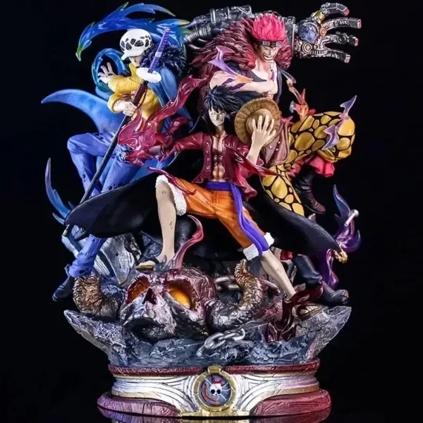 23cm PVC One Piece Luffy & Trafalgar Figure - Image 5