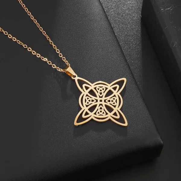 Celtic Protection Knot Pendant Necklace - Image 12